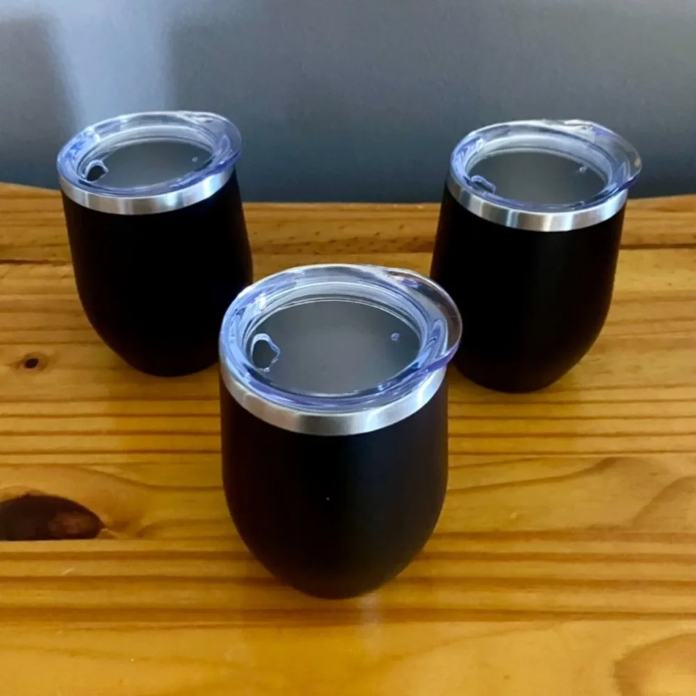 Stainless Steel Double-layer Vacuum Insulated Thermal Stemless Wine Tumblers - 3